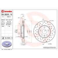  Brembo 09B3551X