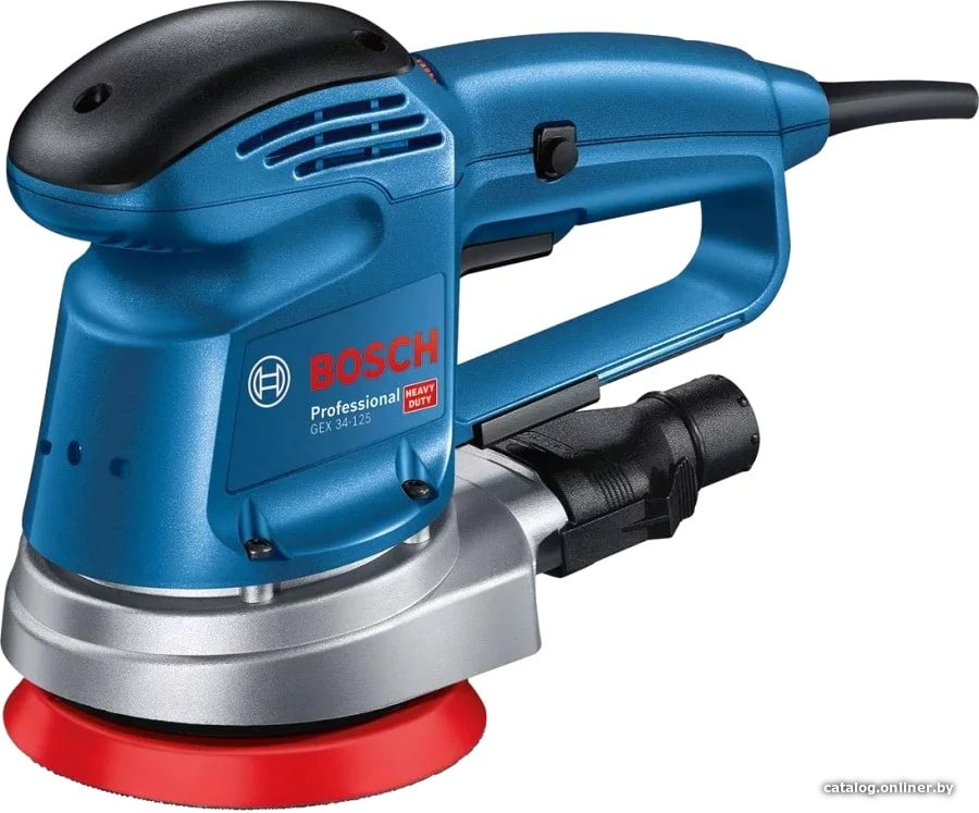Эксцентриковая шлифмашина Bosch GEX 34-125 Professional 0601372300