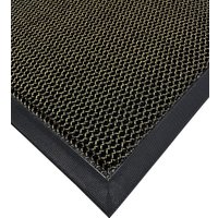 Придверный коврик Qingdao Graceline Кольчуга (43x76, Black-Orange)