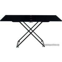 Стол-трансформер Levmar Compact (черный глянец/черные опоры)