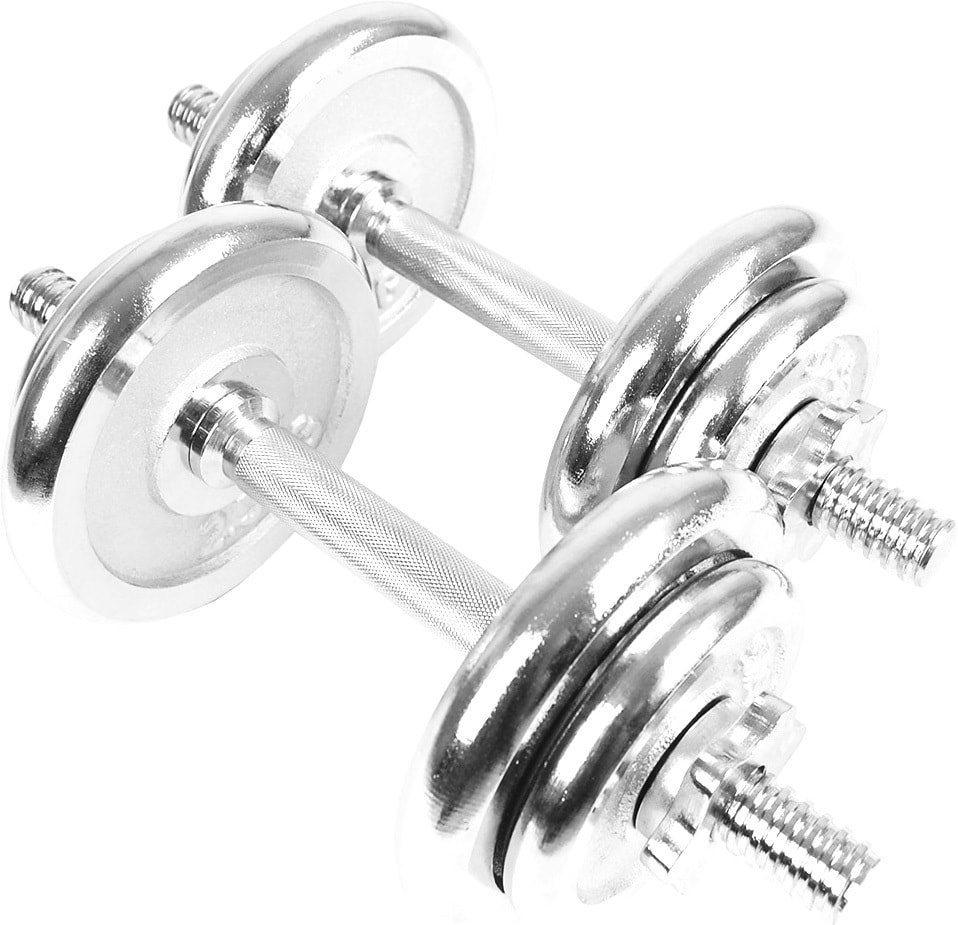 

Набор гантелей Atlas Sport хромированные 2x9 кг AS-11715