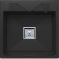 Кухонная мойка Tolero Blade-500 (уголь)