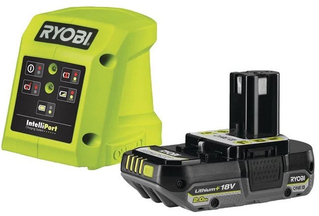

Аккумулятор с зарядным устройством Ryobi RC18115-120L 5133006452 (18В/2 Ah + 18В)