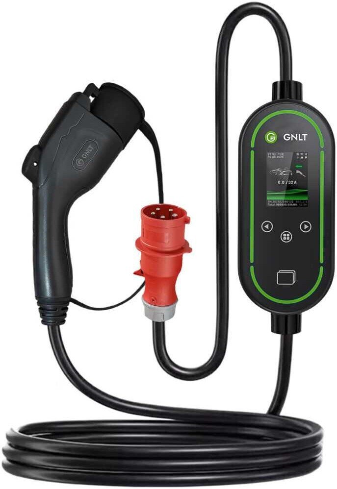 Зарядная станция GNLT EVE07 Type1 6–32A (7квт Wi-Fi)