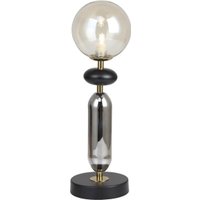 Настольная лампа ESCADA 2102/1 (Black/Amber/Smoke)