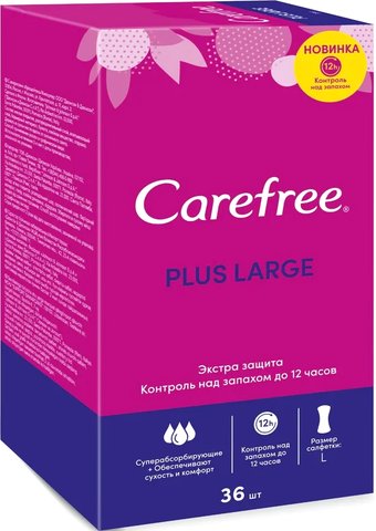 Carefree Large Plus (36 шт)