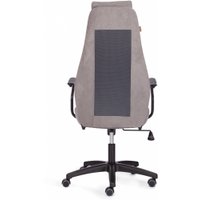 Офисное кресло TetChair Aviator флок/ткань (серый/серый)