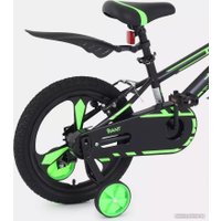 Детский велосипед Rant Eclipse 16 (черный/зеленый)