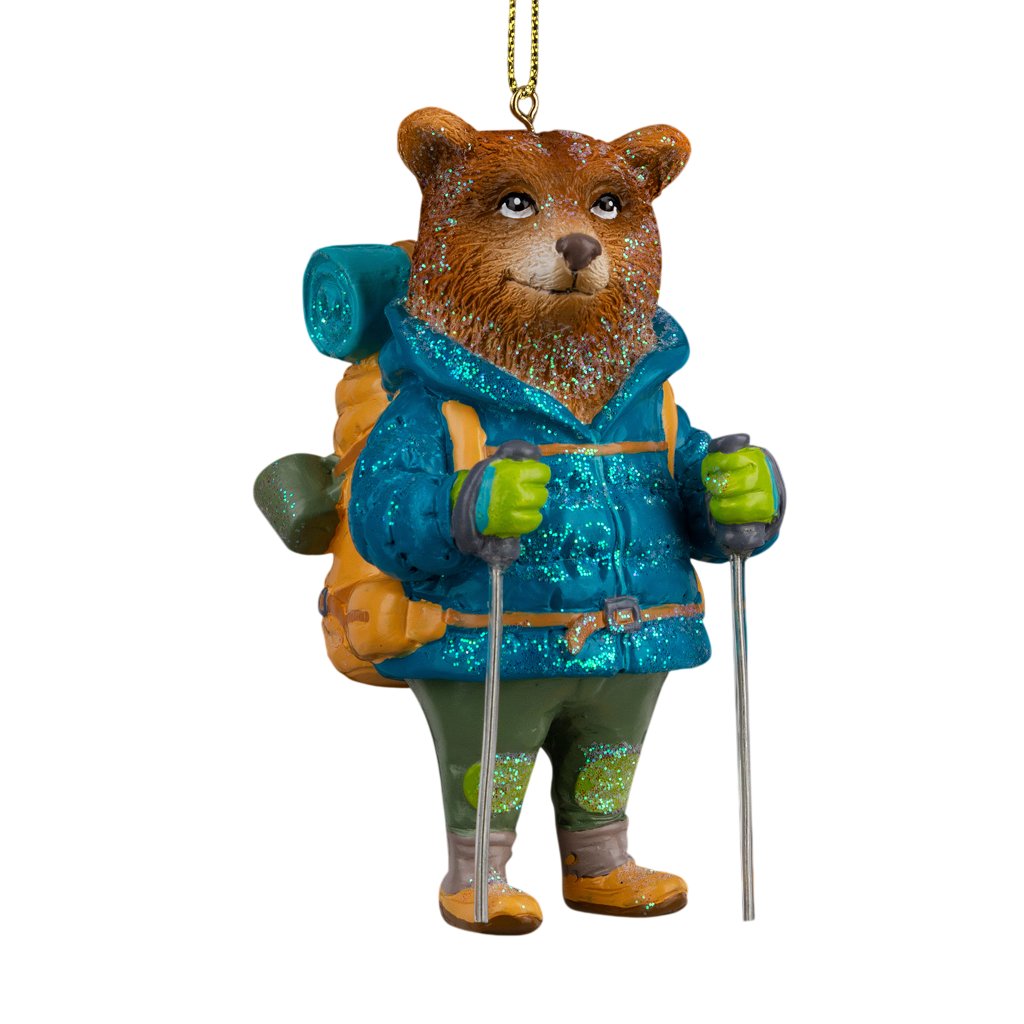 

Елочная игрушка Erich Krause Decor. Медведь в походе 64479