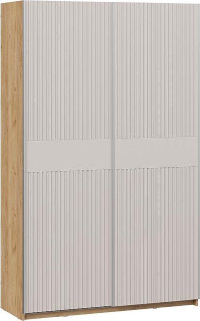 

Шкаф-купе Трия Оскар Хилтон Т2 1400 271052 (ручка серебро/дуб крафт золотой/кашемир сатин)