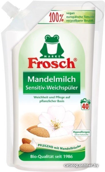 Кондиционер для белья Frosch Миндальное молочко (1 л)