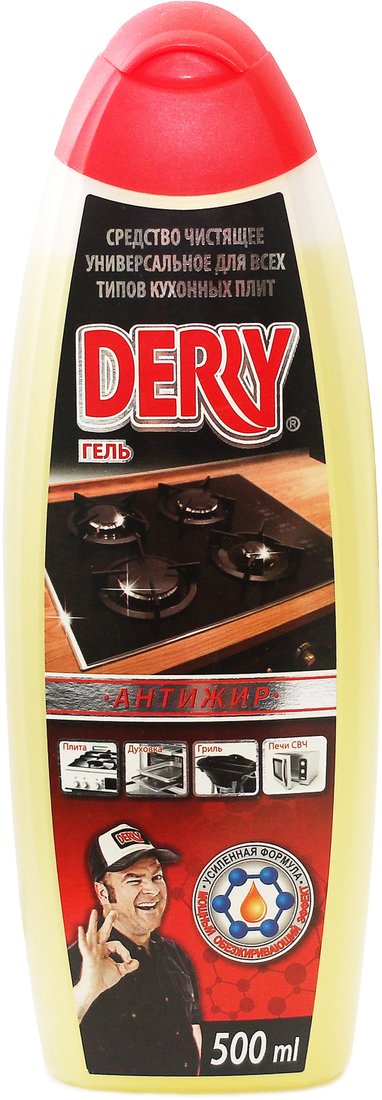 

Средство для плит и духовок Kemi Derry Антижир 500 мл