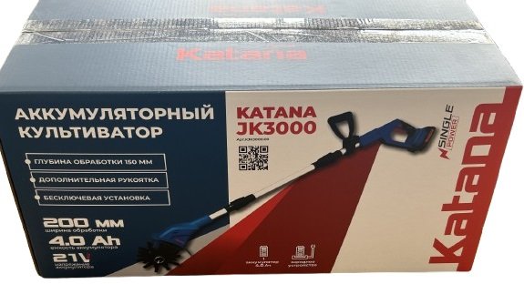 

Мотокультиватор аккумуляторный Katana JK3000 (с 1-им АКБ)