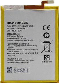 

Аккумулятор для телефона Копия Huawei HB417094EBC