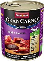 

Консервированный корм для собак Animonda GranCarno Original Adult с говядиной и ягненком 800 г