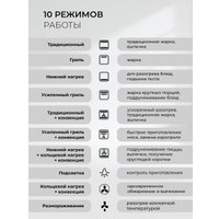 Электрический духовой шкаф LEX EDS 1000 BBL