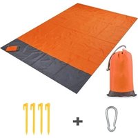 Коврик для пикника Coyote C0007456D (оранжевый/серый)