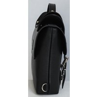 Женская сумка Killtoday B&J midi (черный зернистый/гладкий)