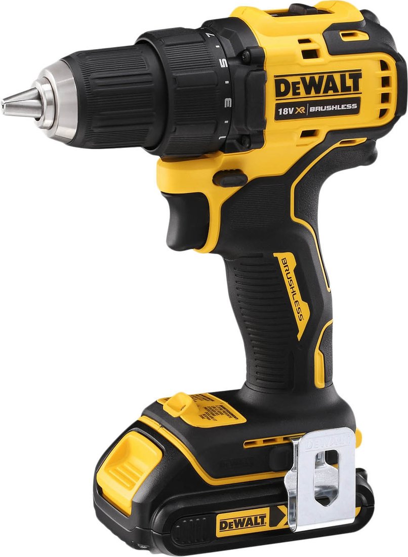 

Дрель-шуруповерт DeWalt DCD708S2T (с 2-мя АКБ, кейс)