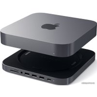 USB-хаб Satechi Aluminum Stand & Hub for Mac Mini ST-ABHFM (серый)