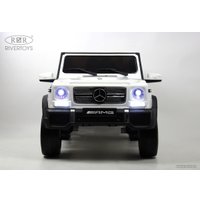 Электромобиль RiverToys Мercedes-Benz AMG G65 4WD (белый)