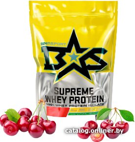 Протеин сывороточный (изолят) Binasport Supreme Whey Protein (750г, вишня)