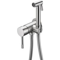 Смеситель с лейкой для биде Boheme Uno 467-NB (никель)