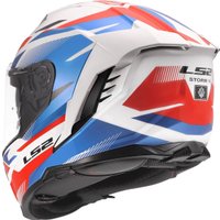 Мотошлем LS2 FF818 Storm III Komai (3XL, белый/синий/красный)