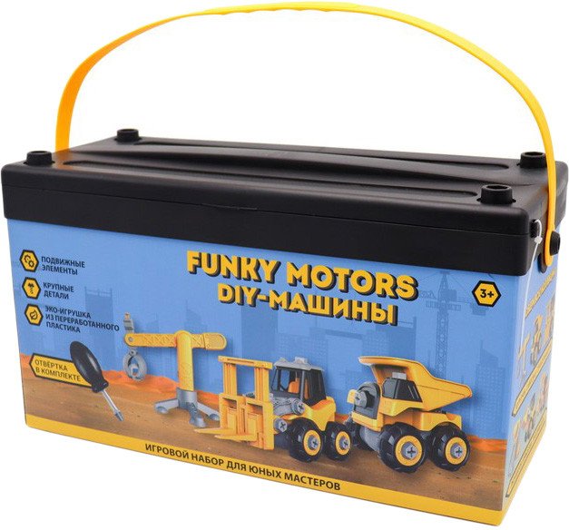 

Конструктор Funky Toys Motors FT0398159 DIY-машины