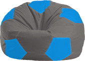 Мяч Стандарт М1.1-337 (серый/голубой)