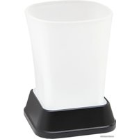 Стакан для зубной щетки и пасты Wasserkraft Amper K-5428Black