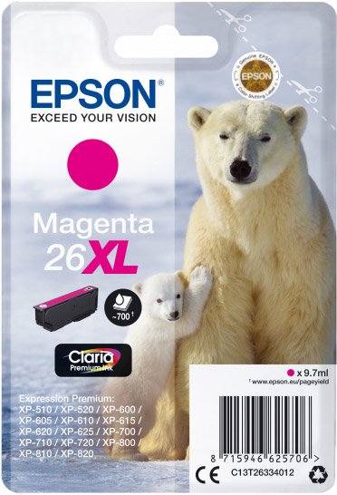 

Картридж Epson C13T26334012