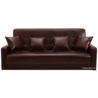 Диван Луховицкая Мебельная Фабрика Аккорд книжка (тёмно-коричневый)