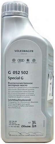 Моторное масло AUDI/Volkswagen Special G 5W-40 1л G052502M2