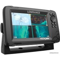 Эхолот-картплоттер Lowrance Hook Reveal 7 Tripleshot