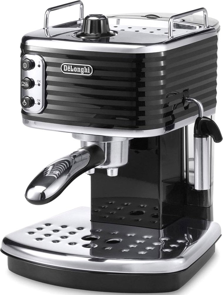 

Рожковая кофеварка DeLonghi Scultura ECZ 351.BK