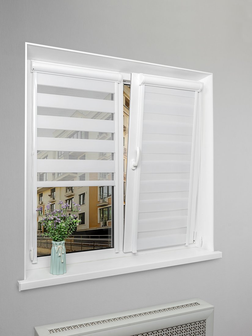 

Шторы день-ночь Sundays Home UNI-2 LB 11-13 61х160 (белый, левая)