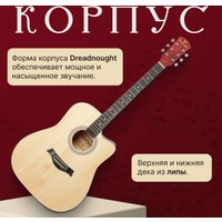 Акустическая гитара ROKSO FT-221-N
