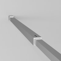 Душевая стенка Niagara NG-660-90 90x195 (хром/прозрачное стекло) в Пинске