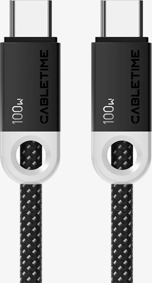 Кабель Cabletime CUP1H CT-CM100-PBW1 (1 м, черный)