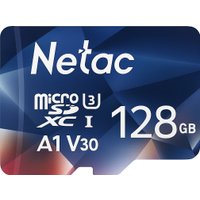 Карта памяти Netac microSDXC P500 Ultra 128GB