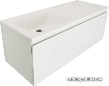 Эстет Тумба Dallas Luxe ФР-00002303 с умывальником Dallas 115 (правая)