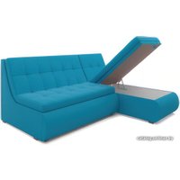 Угловой диван Мебель-АРС Дубай (синий)