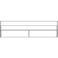 Кровать-тахта Mio Tesoro Сириус раздвижная 80x200 2.02.08.460.3 (дуб сонома)