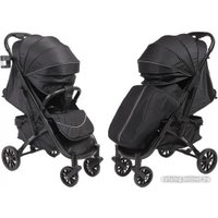 Коляска прогулочная «книга» Panda Baby XXL (черный)