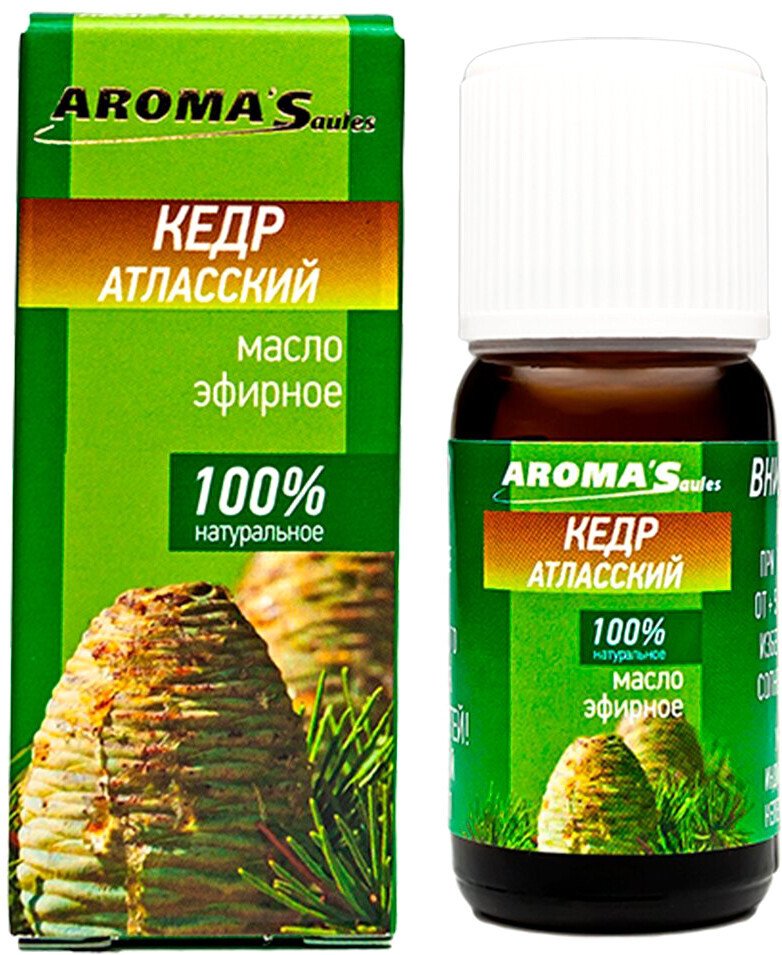 

Aroma Saules Эфирное масло Кедр атласский 10 мл