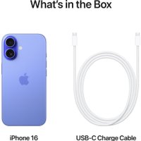 Телефон Apple iPhone 16 Dual eSim 128GB (ультрамарин)