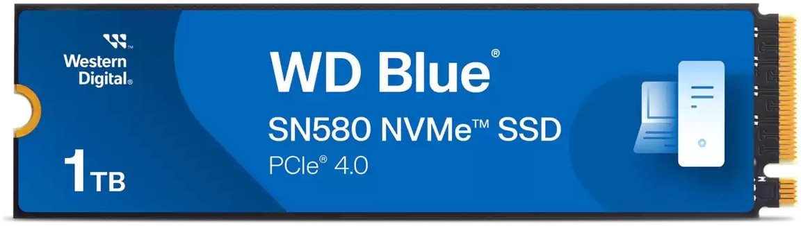 

SSD WD Blue SN580 1TB WDS100T3B0E