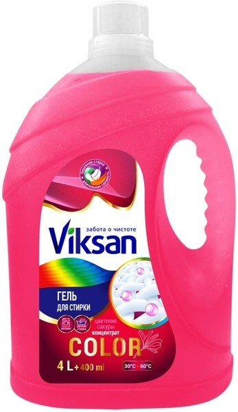 

Гель для стирки Viksan Цветение сакуры 4.4 л