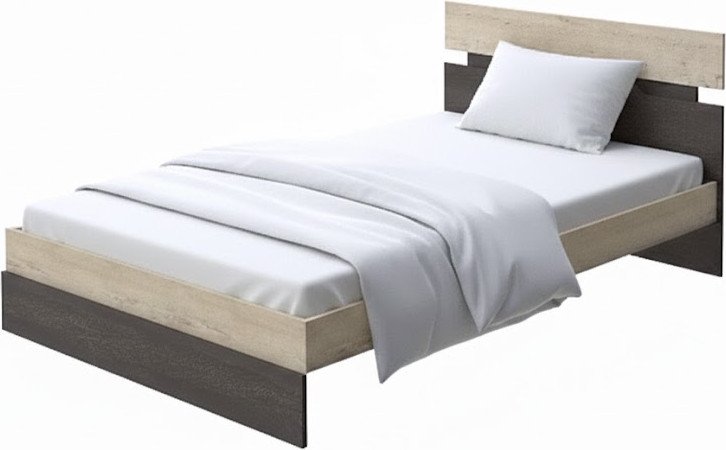 

Кровать PROxSON Milton 90x190 (бунратти/дуб кантербери)